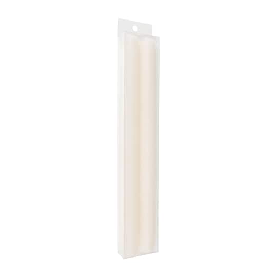11.7" Unscented Narrow Taper Candles